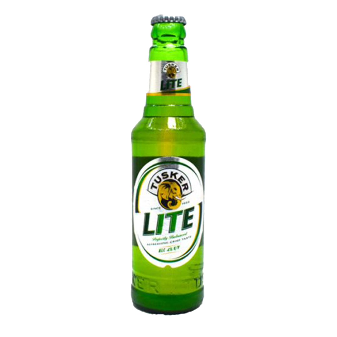 TUSKER LITE ONE WAY 330ML BTL